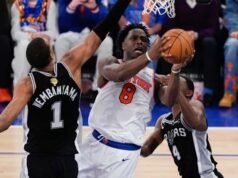 OG Anunoby នាំយក Knicks ទៅកាន់គែមនៃចំណងជើង និងខ្លួនគាត់ចូលទៅក្នុងការសន្ទនាសម្រាប់ NBA Finals MVP