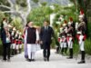 នៅទីក្រុង Nice លោក Emmanuel Macron បានអនុវត្តការល្បួងជាយុទ្ធសាស្ត្ររបស់សមភាគីឥណ្ឌារបស់គាត់។