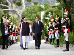 នៅទីក្រុង Nice លោក Emmanuel Macron បានអនុវត្តការល្បួងជាយុទ្ធសាស្ត្ររបស់សមភាគីឥណ្ឌារបស់គាត់។