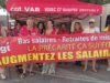 នៅទីក្រុង Toulon បុគ្គលិកនៃ Brico Dépôtកំពុងធ្វើកូដកម្ម