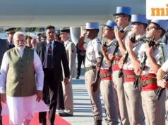 នាយករដ្ឋមន្ត្រី Modi ទៅដល់ប្រទេសបារាំង៖ កិច្ចប្រជុំជាមួយ Trump និងកិច្ចពិភាក្សាទ្វេភាគីជាមួយ Macron ក្នុងអំឡុងពេលកិច្ចប្រជុំ G7 គឺខ្ពស់នៅលើរបៀបវារៈ
