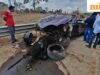 អ្នកបើកបរត្រូវបានកក់ទុក បន្ទាប់ពីរថយន្ត BMW ធ្លាក់ចូលទៅក្នុងផ្លូវបំបែកក្នុងល្បឿន 250km/h នៅ Maharashtra បណ្តាលឲ្យមនុស្សពីរនាក់ស្លាប់