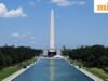 លោក Trump និយាយថា Washington Reflecting Pool ត្រូវបានស្តារឡើងវិញ ហើយព្រមានថា ការបំផ្លិចបំផ្លាញវិមាន ប្រឈមមុខនឹងការកាត់ទោសឱ្យជាប់គុក 10 ឆ្នាំ