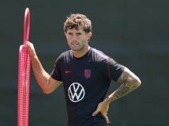 Christian Pulisic កំពុងមានអារម្មណ៍ “អស្ចារ្យ” ហើយសង្ឃឹមថានឹងលេងឱ្យសហរដ្ឋអាមេរិកក្នុងការប្រកួតចុងក្រោយនៃការប្រកួត World Cup របស់ពួកគេជាមួយទួរគី