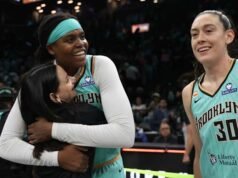 New York Liberty ត្រលប់មកវគ្គផ្តាច់ព្រ័ត្រ Commissioner’s Cup វិញជាមួយនឹងគំរូចុងក្រោយដែលធ្លាប់ស្គាល់