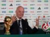 Infantino របស់ FIFA ការពារតម្លៃសំបុត្រ World Cup ហើយនិយាយថាអ្នកគាំទ្រគួរតែ “ស្ងប់ស្ងាត់” ចំពោះការបដិសេធរបស់អាជ្ញាកណ្តាលមិនចូលសហរដ្ឋអាមេរិក។