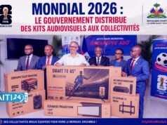 World Cup 2026៖ រដ្ឋាភិបាលចែកចាយឧបករណ៍សោតទស្សន៍ដល់សហគមន៍។ ព័ត៌មានចុងក្រោយពីប្រទេសហៃទី៖ នយោបាយ សន្តិសុខ សេដ្ឋកិច្ច វប្បធម៌។