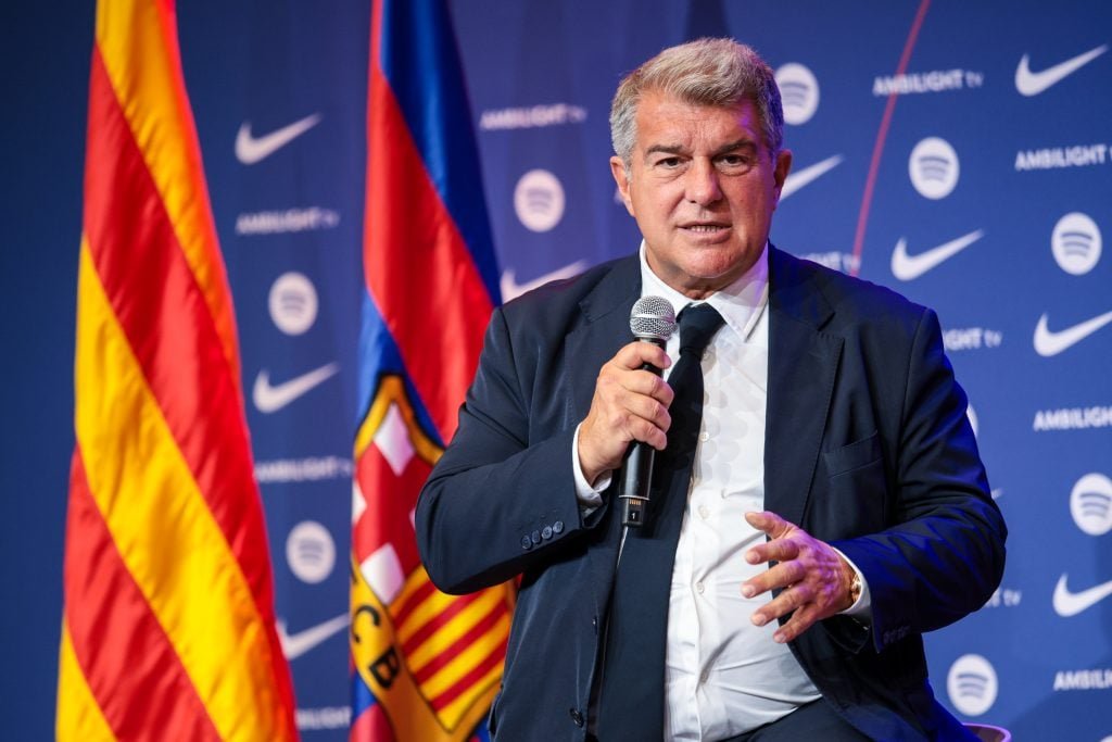 លោក Joan Laporta ប្រធានក្លឹប FC Barcelona