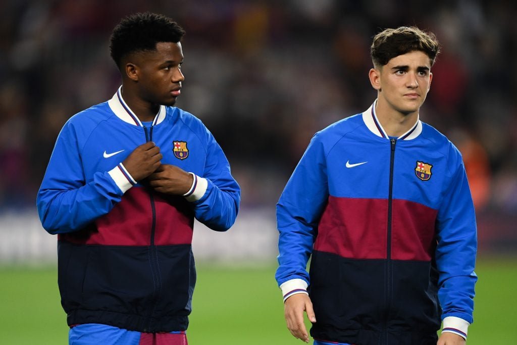 Ansu Fati និង Gavi មកពី FC Barcelona