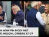 សាររបស់នាយករដ្ឋមន្ត្រី Modi នៅឯកិច្ចប្រជុំកំពូល G7៖ ការជឿទុកចិត្ត មនុស្សជាតិ-ការទូតដំបូង និងការជំរុញពី Vasudhaiva Kutumbakam
