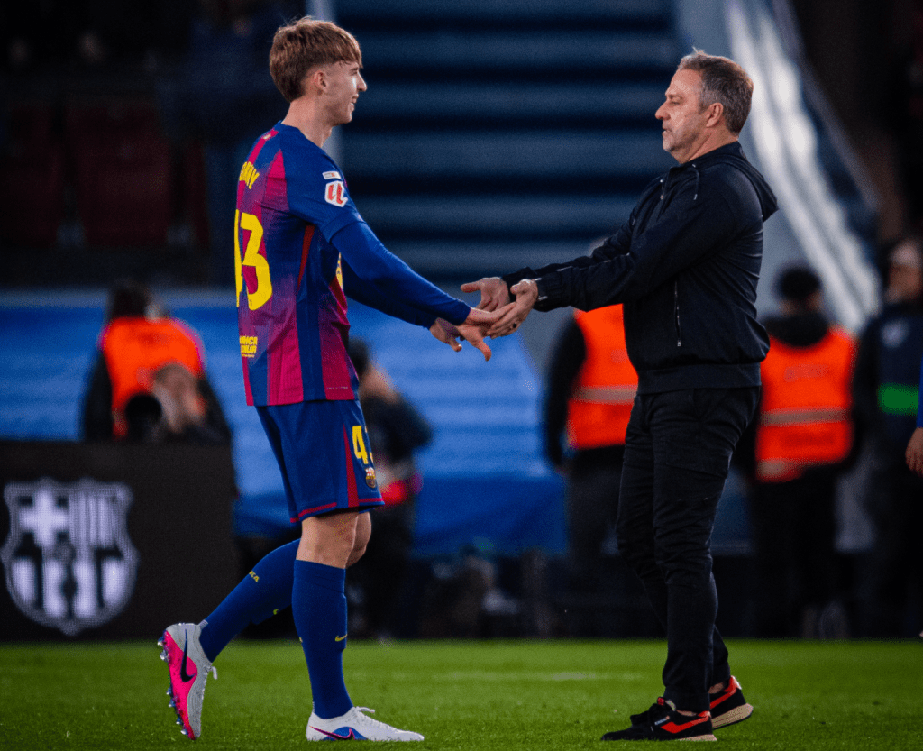 Tommy Marques និង Hansi Flick មកពី Barcelona