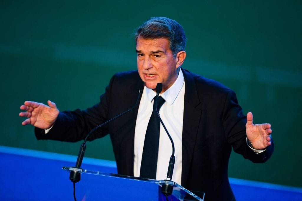 លោក Joan Laporta ប្រធានក្លឹប Barcelona