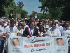 នៅ White March សម្រាប់ Lyhanna ការឈឺចាប់ និងកំហឹងខ្លាំង