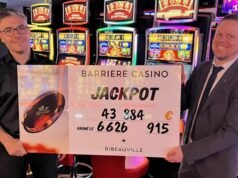 រីបូវីល។ នាងបានឈ្នះ Jackpot បន្ទាប់ពីភ្នាល់ត្រឹមតែ 18 សេននៅកាស៊ីណូ Barrière