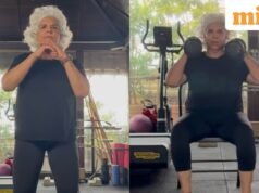 ម្តាយរបស់ Hrithik Roshan ការហាត់ប្រាណរបស់ Pinkie Roshan នៅអាយុ 70 ឆ្នាំបង្ហាញឱ្យឃើញពីមូលហេតុដែលការហ្វឹកហាត់កម្លាំងមានសារៈសំខាន់សម្រាប់ភាពចាស់ដែលមានសុខភាពល្អ