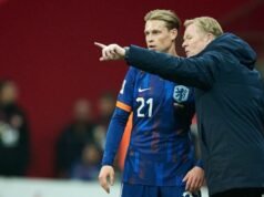 Koeman ផ្តល់ការអាប់ដេតកាយសម្បទារបស់ De Jong បន្ទាប់ពីចាប់ផ្តើមនៅហូឡង់ថា ‘ខ្ញុំមិនគិតថាគាត់នៅ 100% ប៉ុន្តែគាត់មានរាងគ្រប់គ្រាន់’