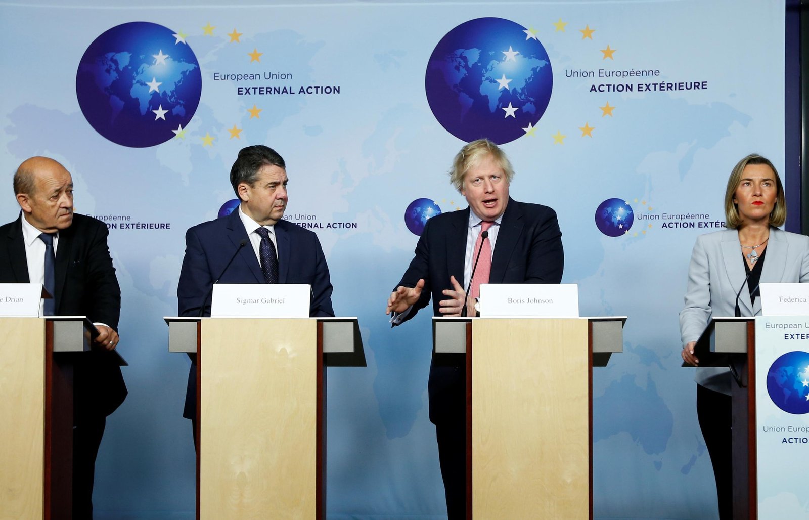 លោក Boris Johnson បានព្រមាន Trump ប្រឆាំងនឹងការដកខ្លួនចេញពី JCPOA