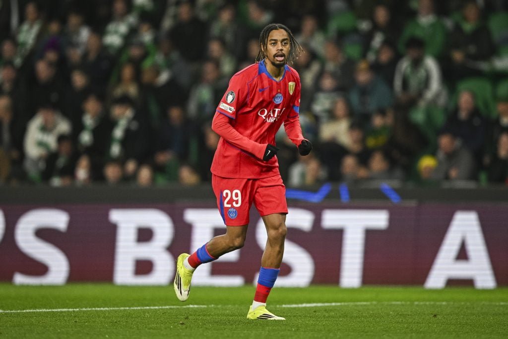Bradley Barcola របស់ Paris Saint Germain