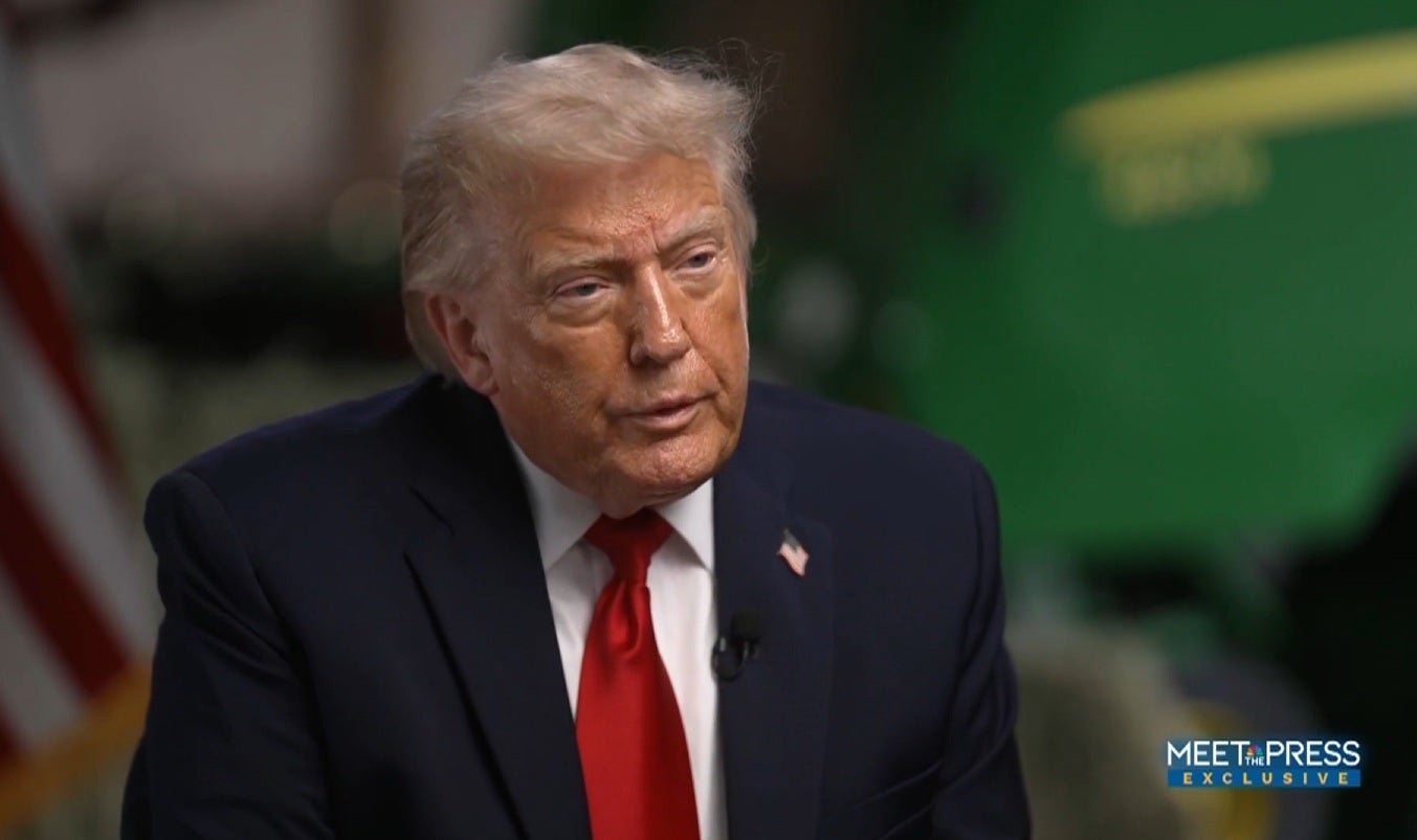 Donald Trump បានប្រាប់ Kristen Welker របស់ NBC ថាប្រសិនបើគាត់