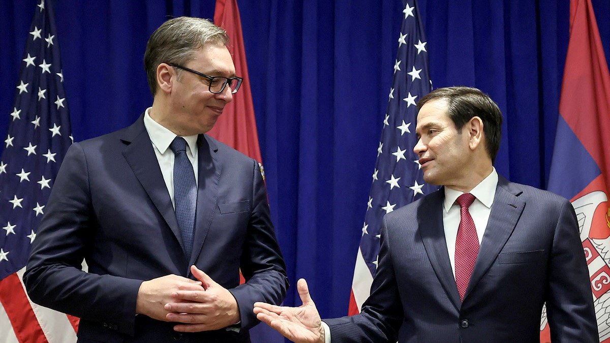 Aleksandar Vucic និង Marco Rubio នៅ UNGA