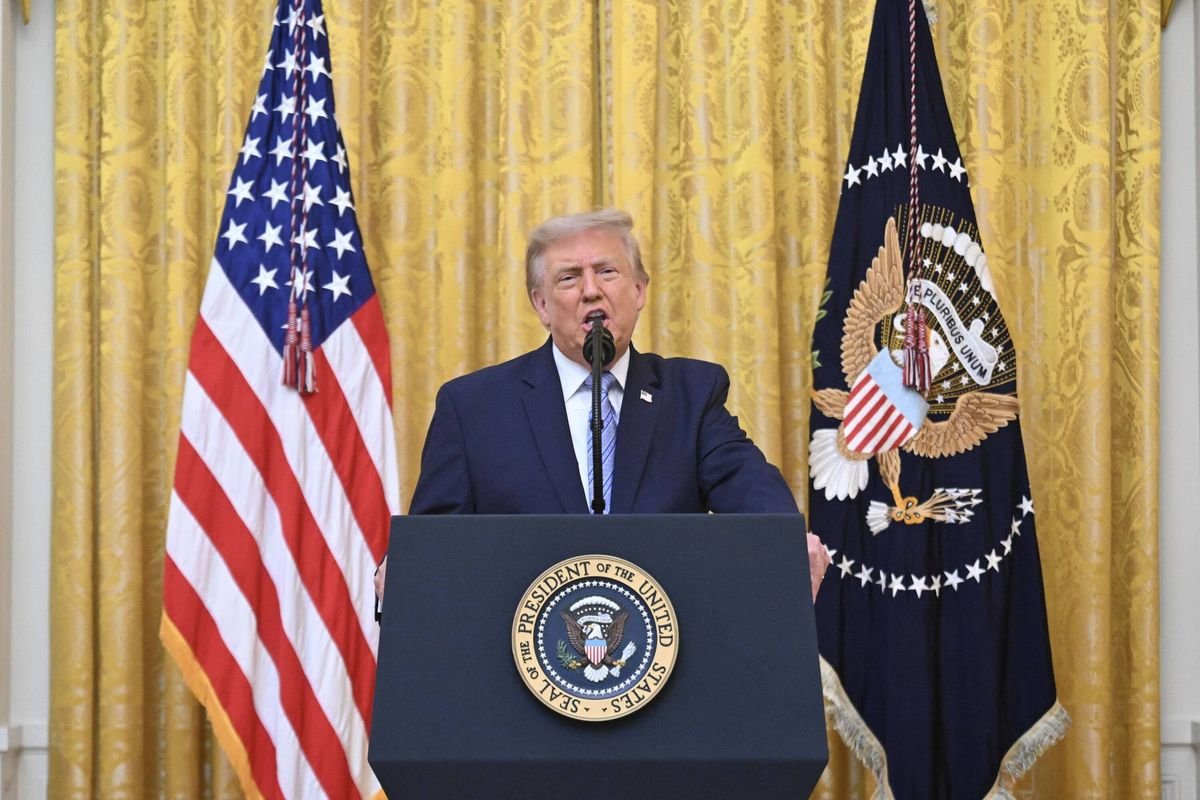 លោកប្រធានាធិបតី Trump ថ្លែងទៅកាន់ប្រជាជាតិពីបន្ទប់ East នៃសេតវិមាន
