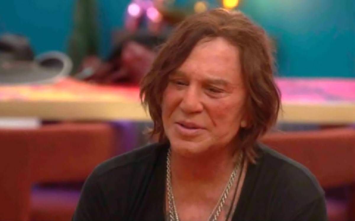 Mickey Rourke នៅក្នុងផ្ទះរបស់ Big Brother ដ៏ល្បីល្បាញ