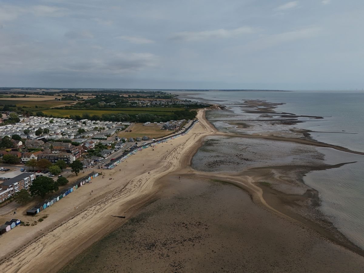 កន្លែងកើតហេតុនៅ West Mersea, Essex, បន្ទាប់ពីសោកនាដកម្ម