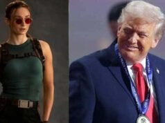 Sophie Turner ផ្តោតលើ Trump ជាមួយនឹង “ជក់បង្គន់” meme