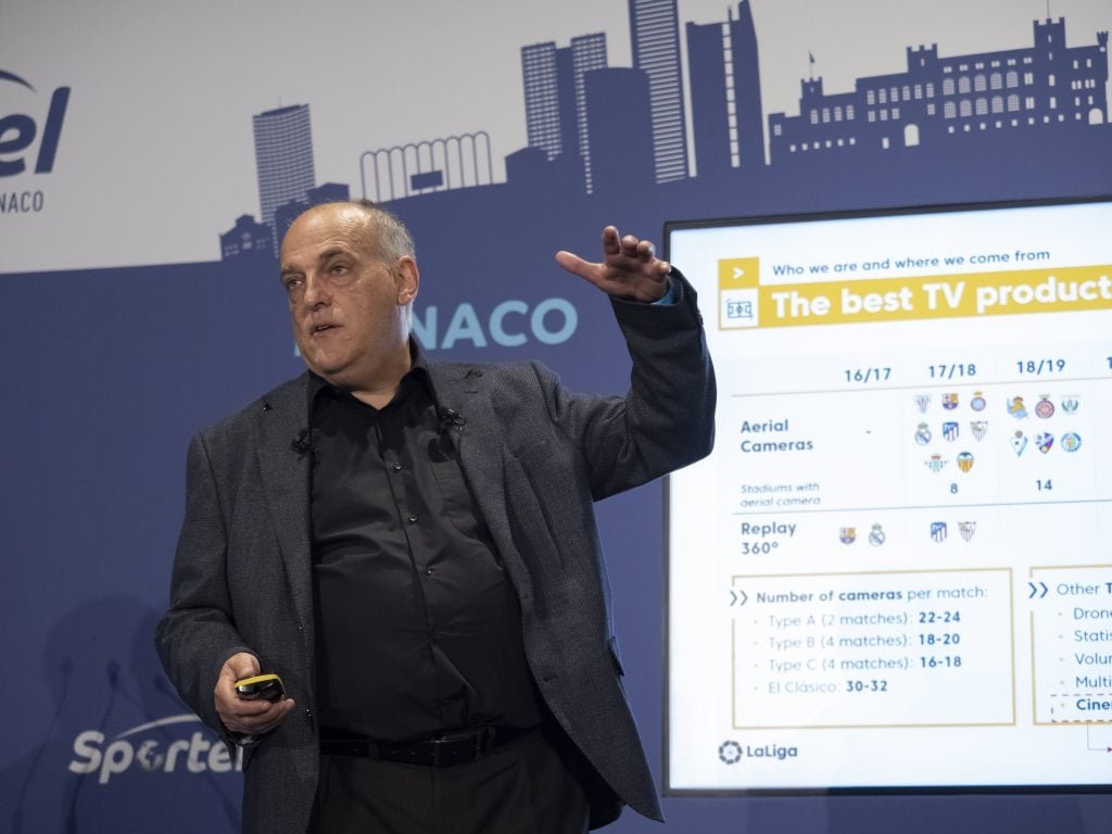 Javier Tebas ប្រធាន La Liga