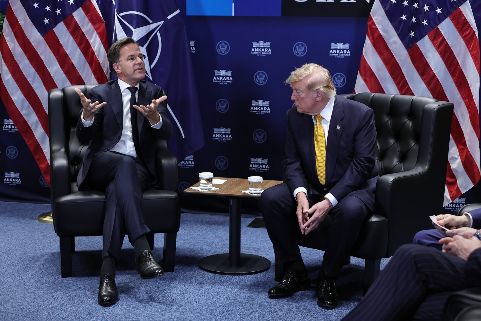 អគ្គលេខាធិកា Mark Rutte បានព្យាយាមការពារប្រទេសអេស្ប៉ាញ ប៉ុន្តែលោក Trump ហាក់ដូចជាមិនចាប់អារម្មណ៍ចំពោះការលើកឡើងរបស់គាត់។