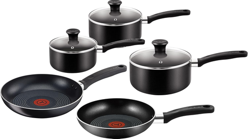 រូបថតរបស់ Tefal Essential 5-piece cookware non-stick