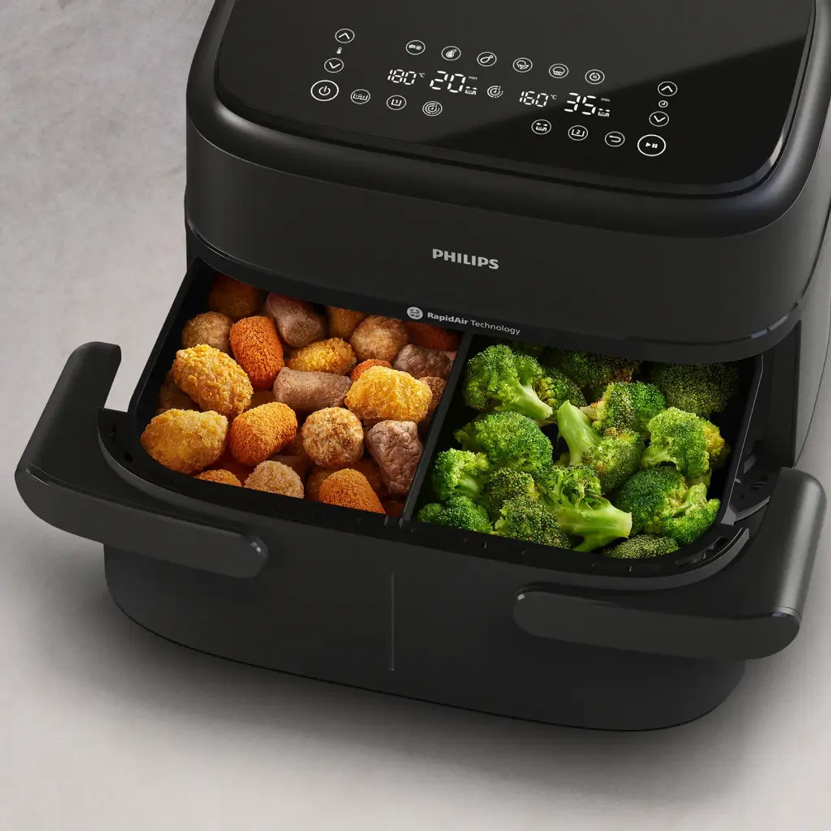 រូបថតរបស់ Philips Dual Basket Airfryer 1000 series