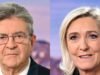 Marine Le Pen គឺជាការនាំមុខយ៉ាងច្បាស់ Jean-Luc Mélenchon កំពុងខិតជិតដល់ទឹកទីពីរ