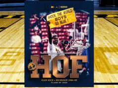 Michigan Wolverines រឿងព្រេងនិទាន Glen Rice ត្រូវបានបញ្ចូលទៅក្នុងថ្នាក់ជាតិនៃថ្នាក់កីឡាបាល់បោះ Collegiate College of Fame ឆ្នាំ 2026