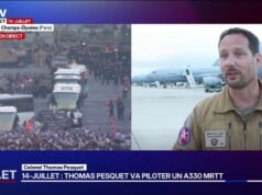 Thomas Pesquet នឹងបើកយន្តហោះ A330 MRTT ក្នុងអំឡុងពេលព្យុហយាត្រានៅថ្ងៃទី 14 ខែកក្កដា