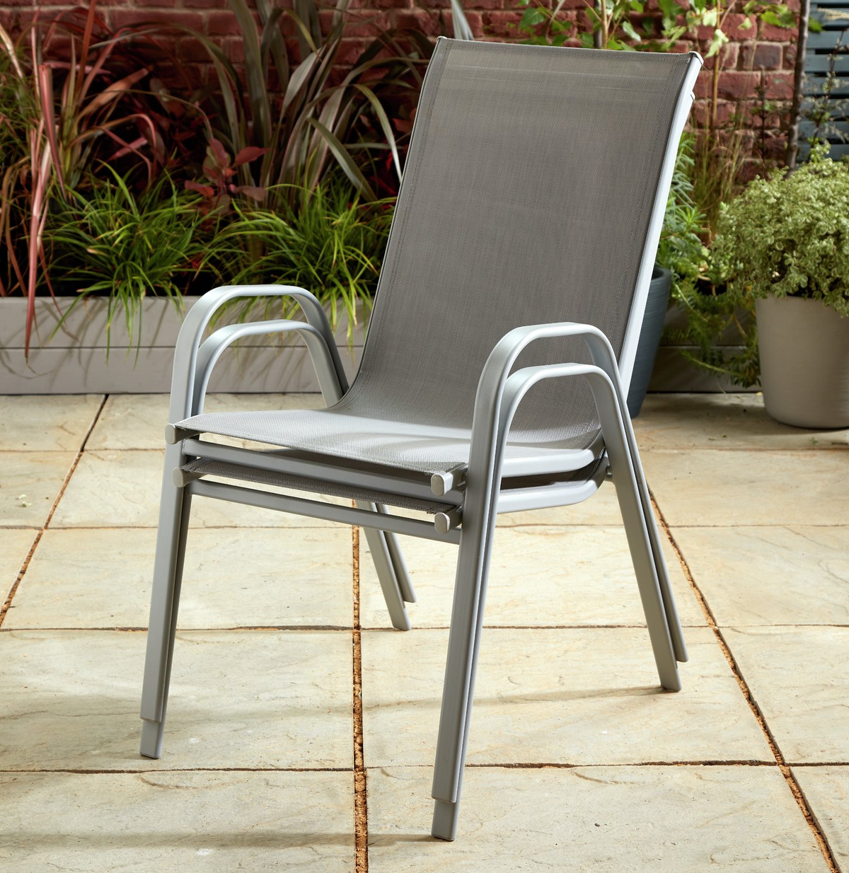 រូបថតរបស់ Argos Home Sicily 4 Seater Metal Patio Set