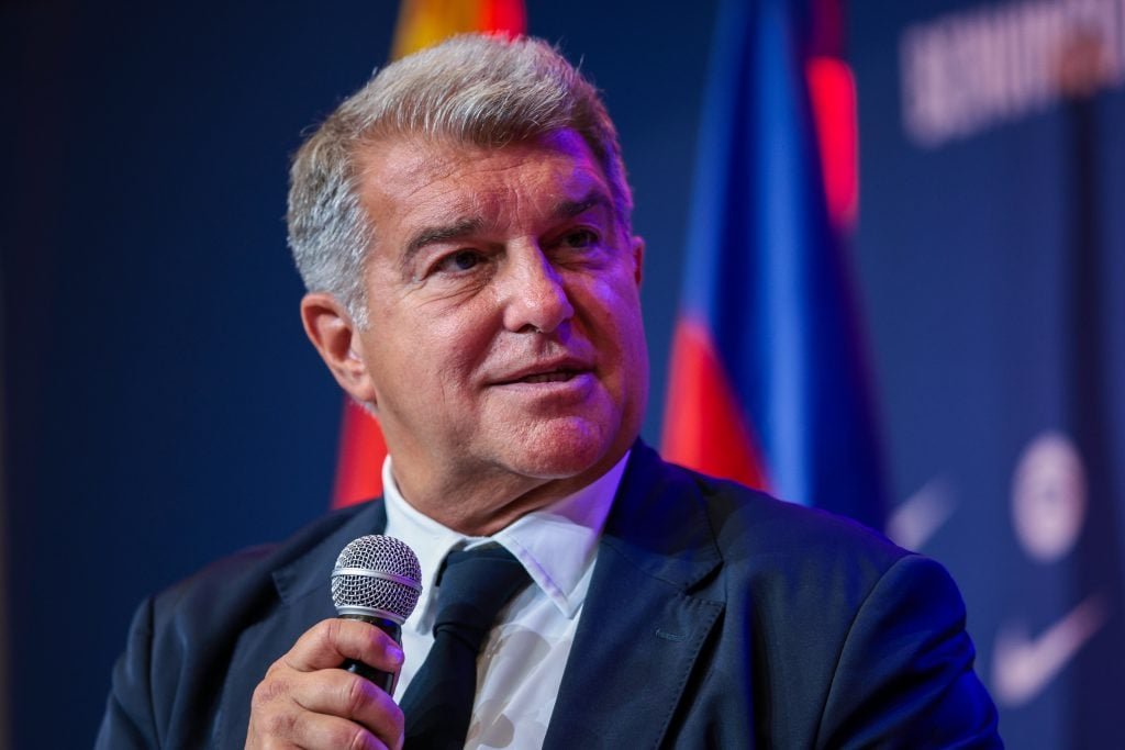 លោក Joan Laporta ប្រធានក្លឹប Barcelona