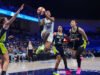 អតីតតារា WNBA Lauren Jackson និង Elena Delle Donne ចូលរួមក្នុងការប្រកួតបាញ់ប្រហារ All-Star
