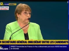 Michelle Bachelet កំពុងការពារខ្លួនសម្រាប់តំណែងជាអគ្គលេខាធិការអង្គការសហប្រជាជាតិ