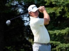 Lucas Glover ដោះស្បែកជើងរបស់គាត់នៅ 3M បន្ទាប់ពីត្អូញត្អែរអំពីសញ្ញាកើនឡើងនៅលើពណ៌បៃតង