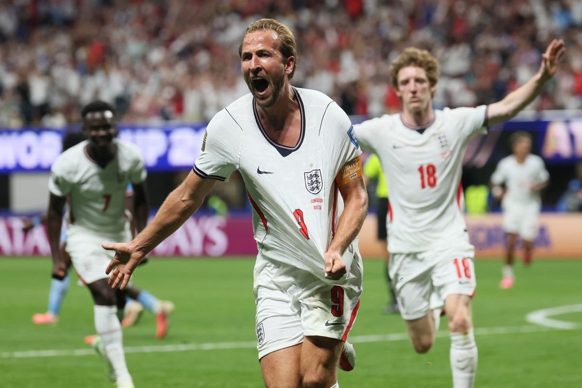 Harry Kane របស់អង់គ្លេសអបអរ