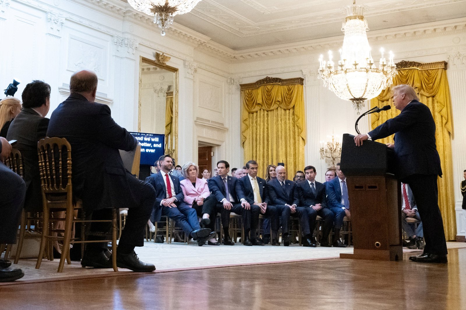 លោក Trump និយាយអំពីសន្តិសុខការបោះឆ្នោតនៅក្នុងសុន្ទរកថាទៅកាន់ប្រទេសជាតិកាលពីថ្ងៃព្រហស្បតិ៍
