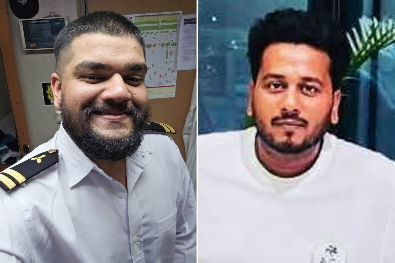 Herambh Karmarkar (30) និង Rohan Kumar (31) ត្រូវបានសម្លាប់នៅក្នុងការវាយប្រហាររបស់អ៊ីរ៉ង់លើកប៉ាល់ឈ្មួញ។