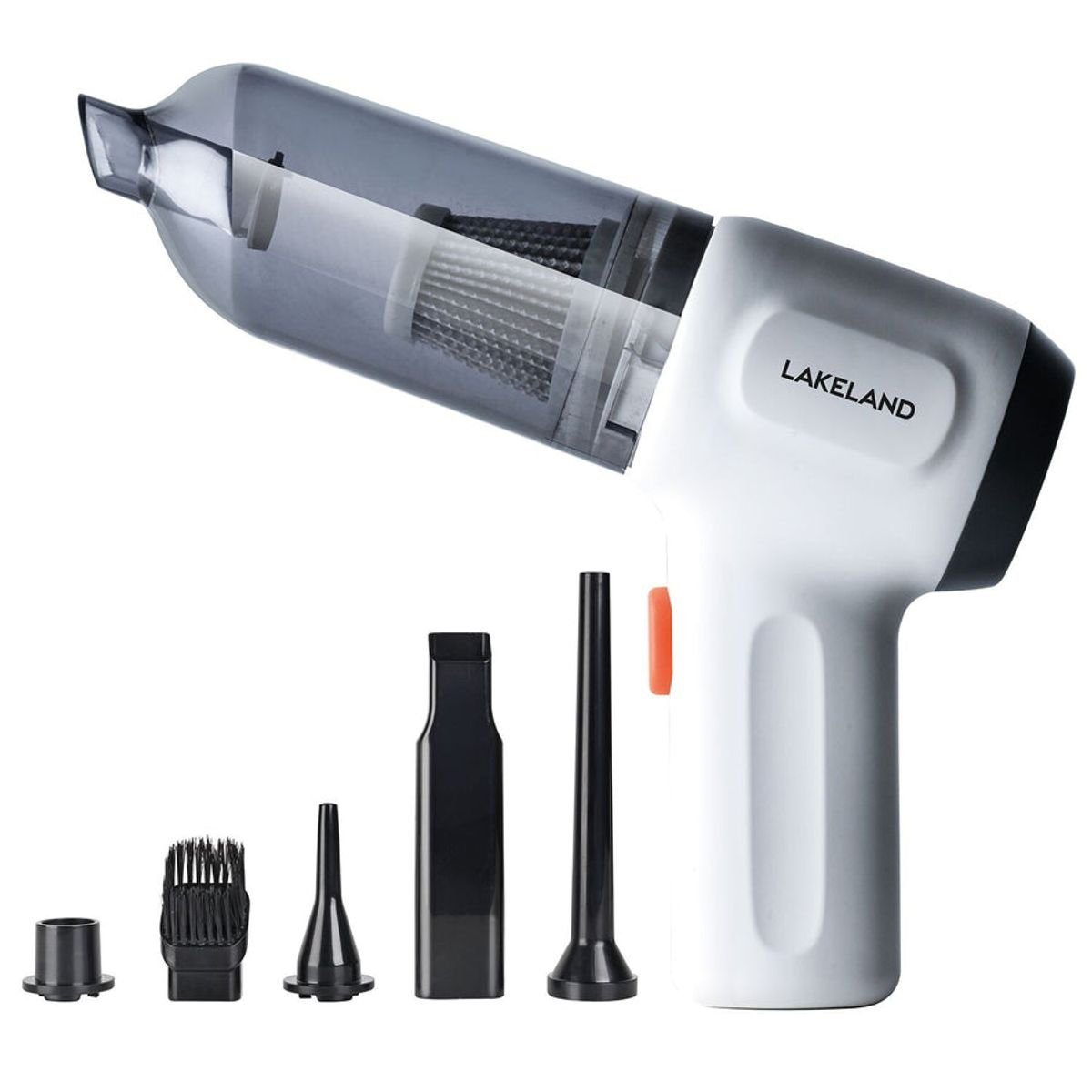 Lakelands 3-in-1 Mini Vacuum Cleaner និងគ្រឿងបន្លាស់