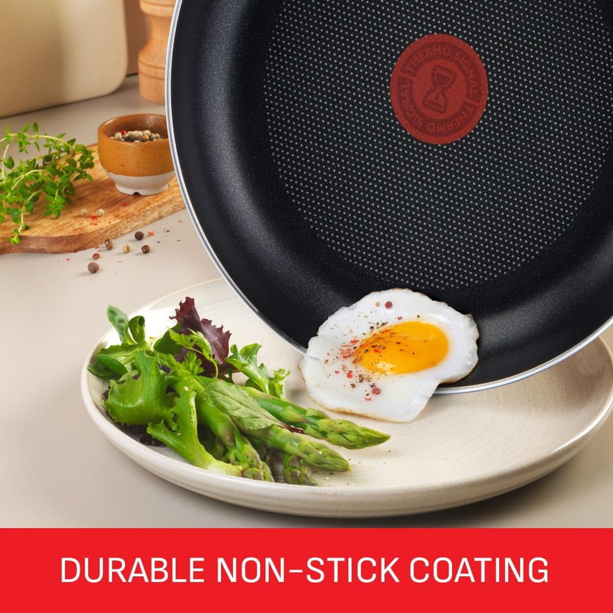 រូបថតរបស់ Tefal Essential 5-piece cookware non-stick