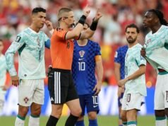 ព័រទុយហ្គាល់ Vs ក្រូអាត ត្រូវផ្អាក ក្រោយភាពវឹកវរ VAR ធ្វើឲ្យអ្នកលេងស្រក់ទឹកភ្នែក | បាល់ទាត់ | កីឡា