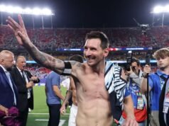 Lionel Messi ទាក់ទាញចំណាប់អារម្មណ៍តារាអង់គ្លេសជាមួយនឹងប្រតិកម្ម X-rated | បាល់ទាត់ | កីឡា