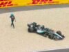 Lewis Hamilton ផ្តួល George Russell ក្នុងភាពវឹកវរក្នុងវគ្គទីមួយនៅ Belgian GP | F1 | កីឡា