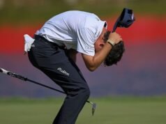 តារា PGA Tour ឈ្នះព្រឹត្តិការណ៍ដំបូង ហើយត្រូវចំណាយច្រើនជាង £500,000 | វាយកូនហ្គោល | កីឡា