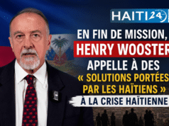 នៅចុងបញ្ចប់នៃបេសកកម្ម លោក Henry Wooster អំពាវនាវឱ្យ “ដំណោះស្រាយដែលនាំមកដោយជនជាតិហៃទីចំពោះវិបត្តិហៃទី” ។ ព័ត៌មានចុងក្រោយពីប្រទេសហៃទី៖ នយោបាយ សន្តិសុខ សេដ្ឋកិច្ច វប្បធម៌។